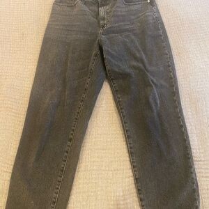 Madewell Charcoal Jeans